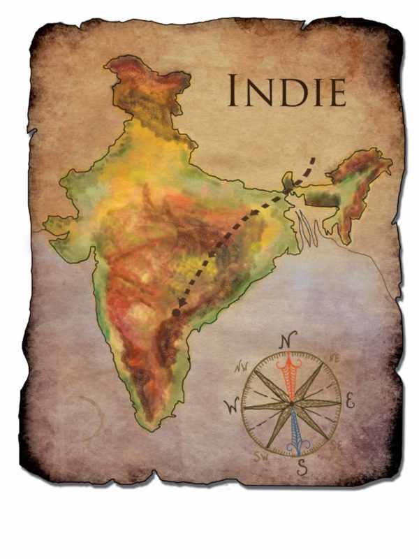 Mapa Indii