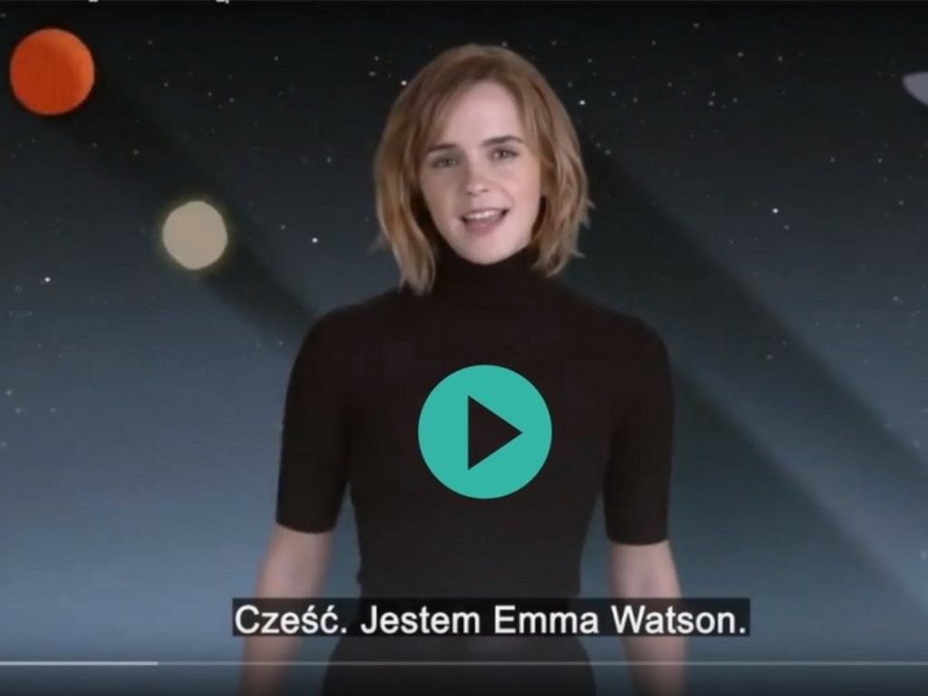 Emma Watson o Globalnych Celach &ndash; film w wersji polskiej