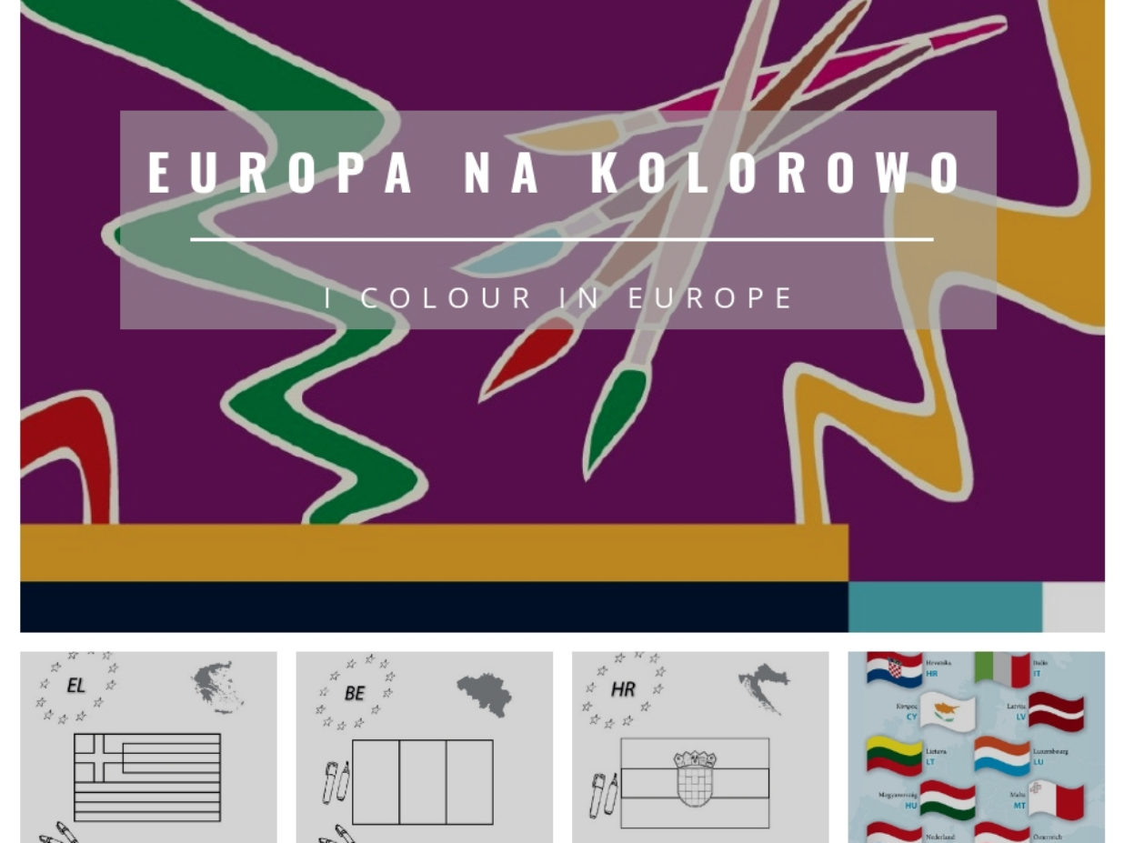 I Colour in Europe – Flags Colouring Book