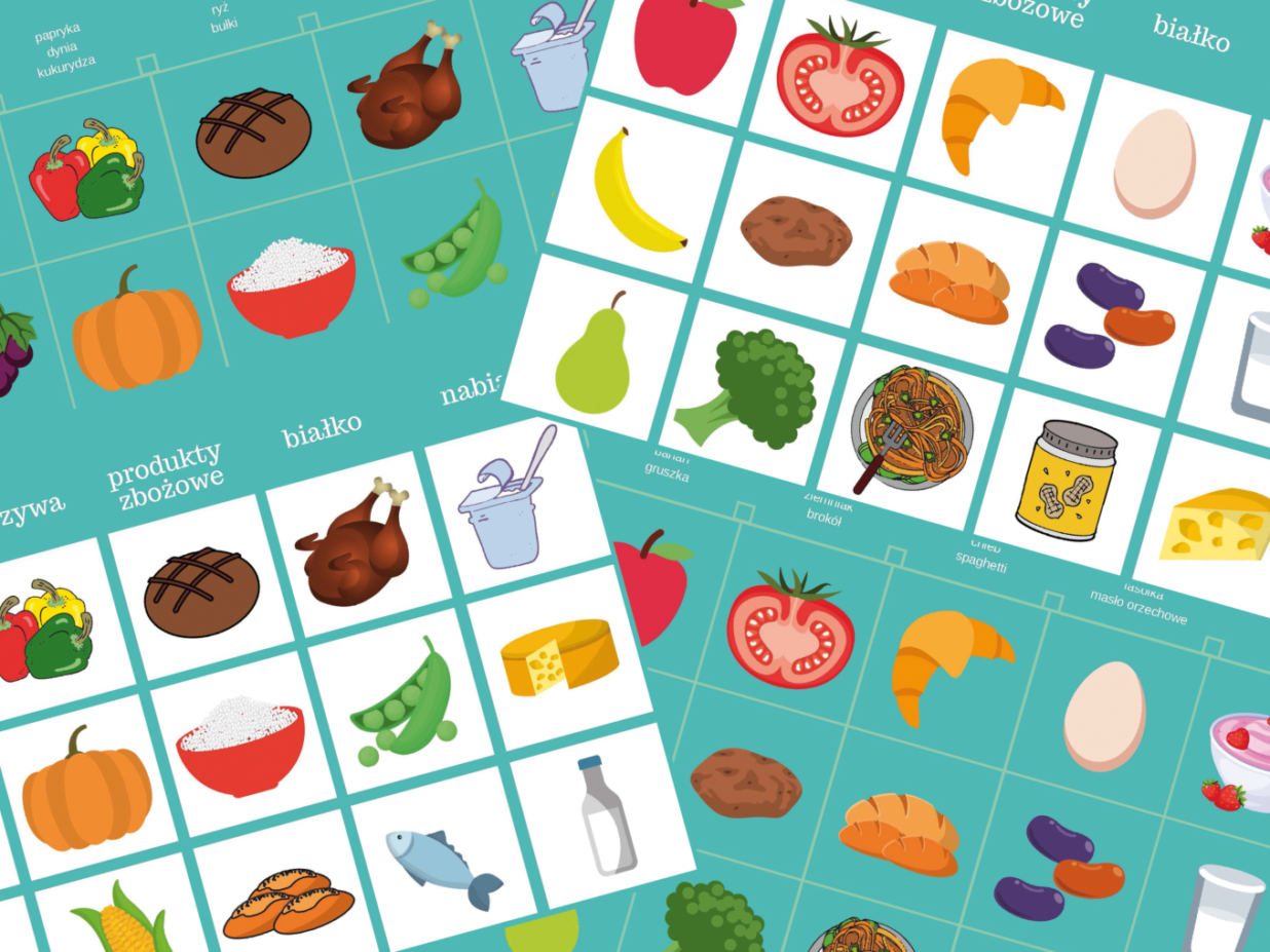 Bingo – Balanced Diet Game