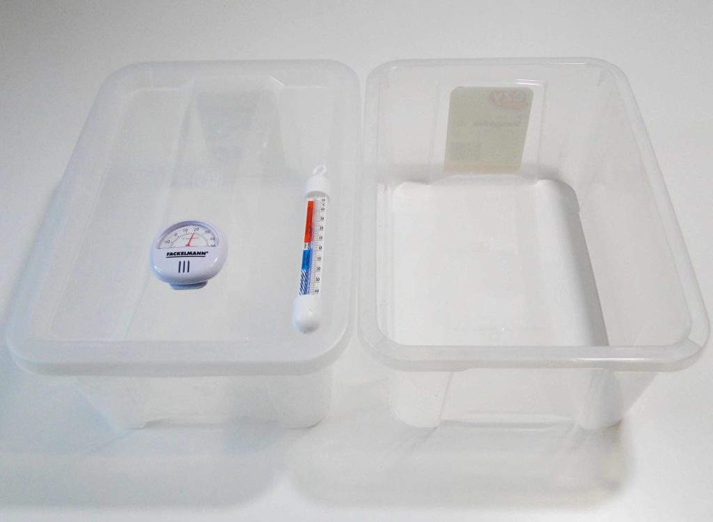 materiały niezbędne do przeprowadzenia eksperymentu