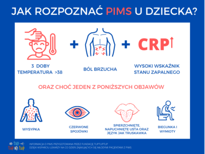 Jak rozpoznać PIMS u dziecka?