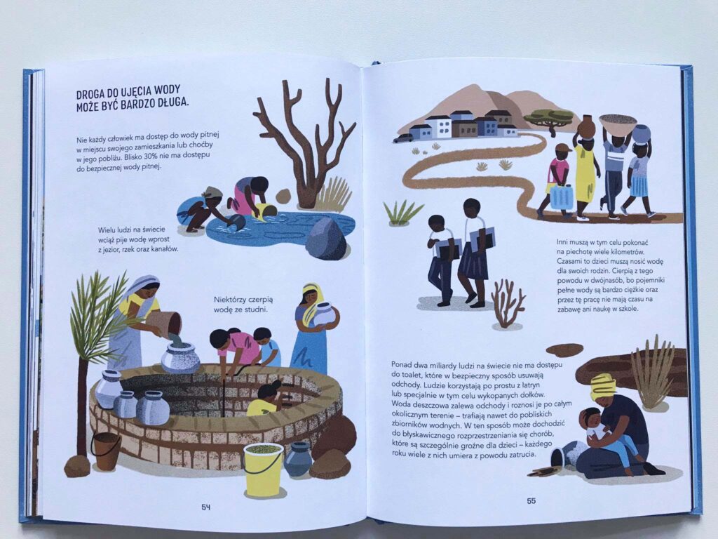 Woda żródło wody 4 Ilustracja do książki "Woda: źródło życia"