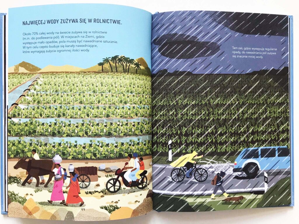 Woda żródło wody 6 Ilustracja do książki "Woda: źródło życia"