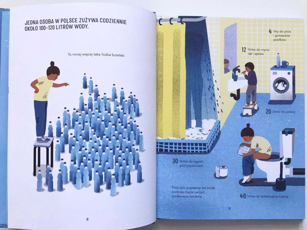Woda żródło wody 9 Ilustracja do książki "Woda: źródło życia"