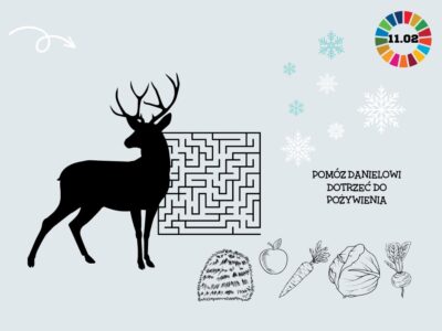 Pomóż Danielowi dotrzeć do pożywienia