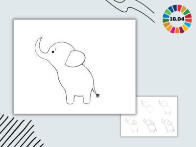 Paint An Elephant Step By Step