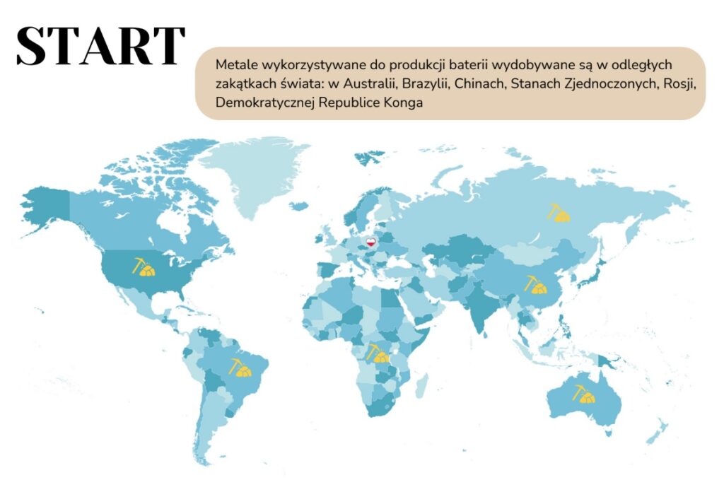 mapa świata