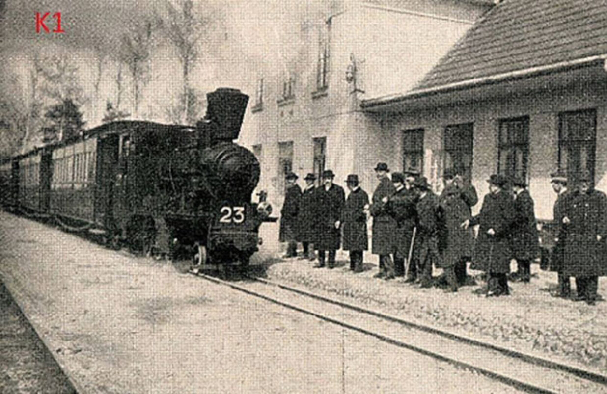 Dworzec Wawer 1914r