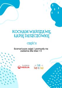 Okładka materiał&oacute;w Kocham miasto - łapię deszcz&oacute;wkę