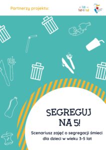 okładka materiał&oacute;w "Segreguj na 5!"