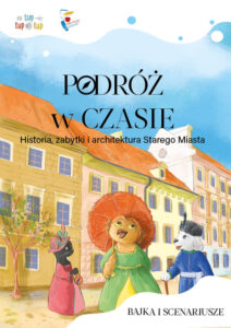 Okładka do materiał&oacute;w "Podr&oacute;ż w czasie"
