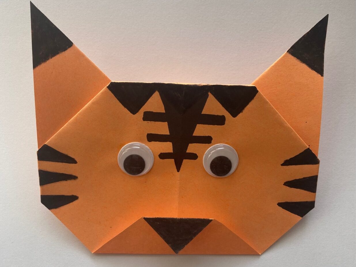 Tygrys królem- sztuka origami