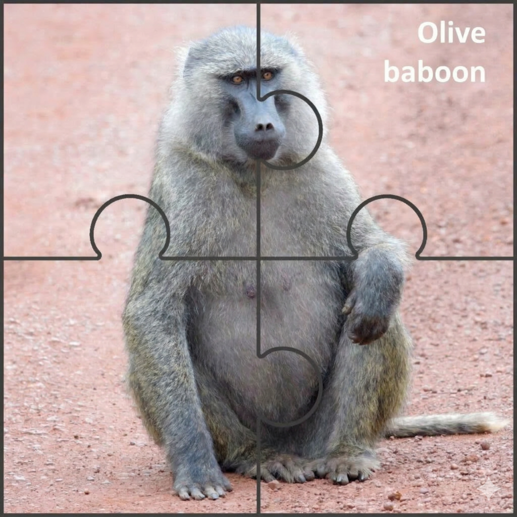 Olive baboon Olive Baboon