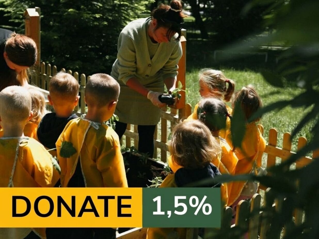 Donate 1.5% of Your Tax — and Help Us Build an Education That Cares for the Planet and for People