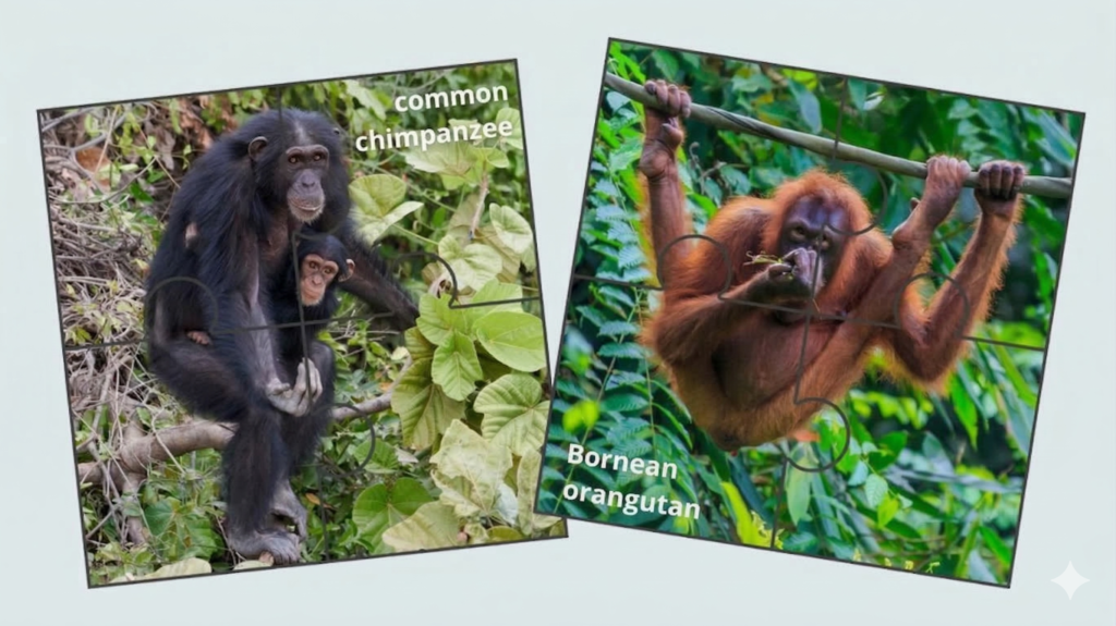 Old World monkeys — puzzle
