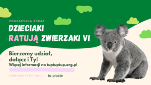 Dzieciaki Ratują Zwierzaki - baner na stronę (Website) baner na website